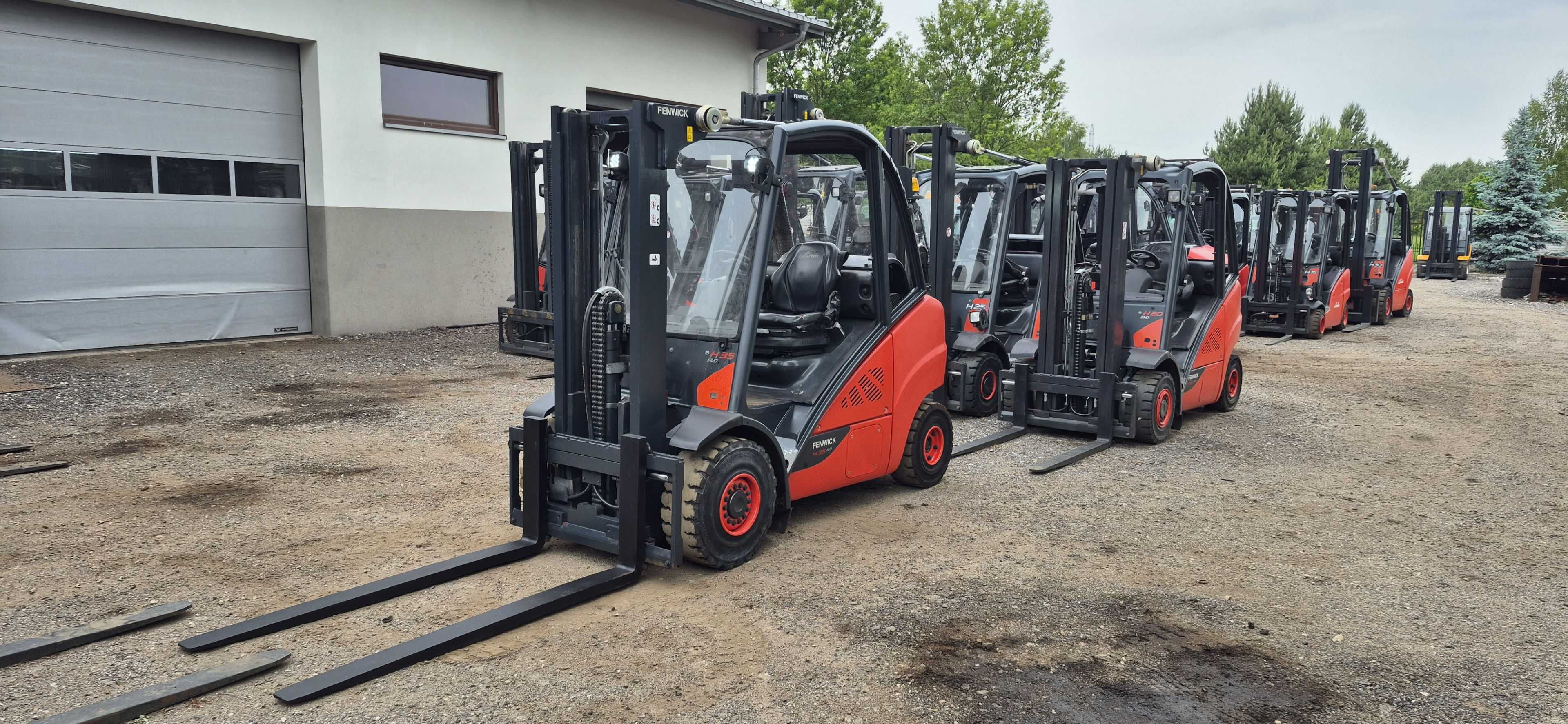Wózek Widłowy Linde H35T - Rok 2018 - Duplex, wolny skok - Stan BDB