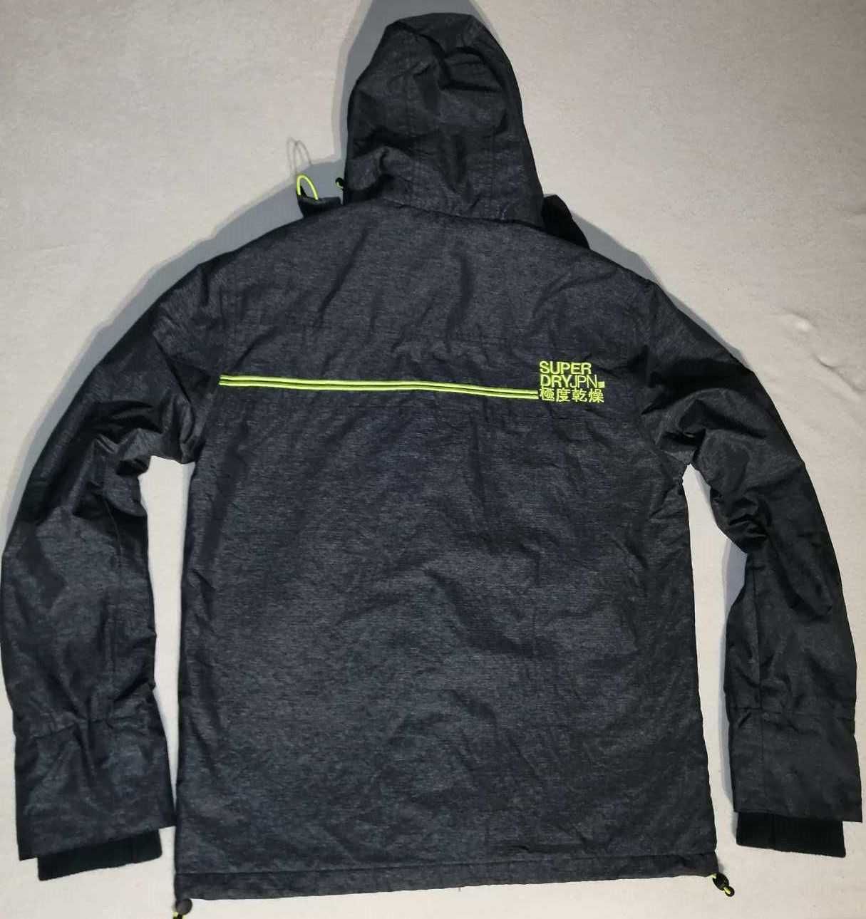 SUPERDRY Tech Windcheater Kurtka Męska Kaptur M Oryginalna 100%