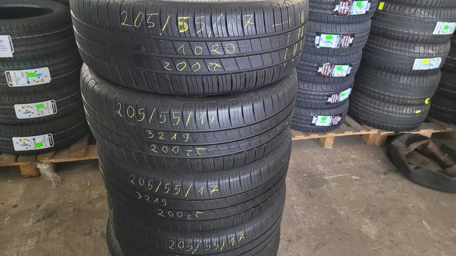 Opony 205/55 R17 lato Good Year  Bieżnik 6,6m DOT1020 + DOT3219