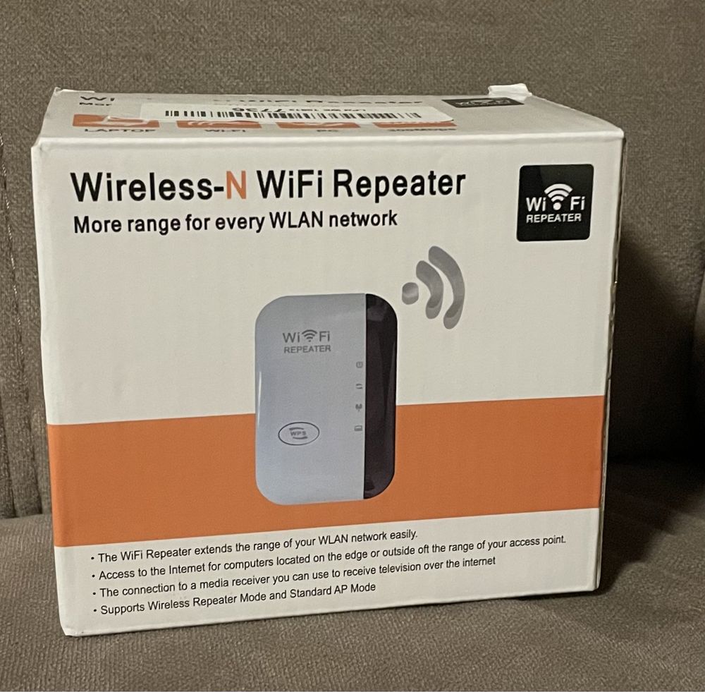 Wzmacniacz sygnału wifi z gniazdem LAN