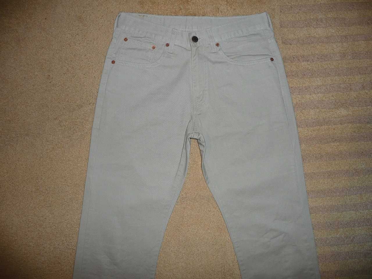 Spodnie dżinsy LEVIS 581 W30/L34=39,5/111cm jeansy