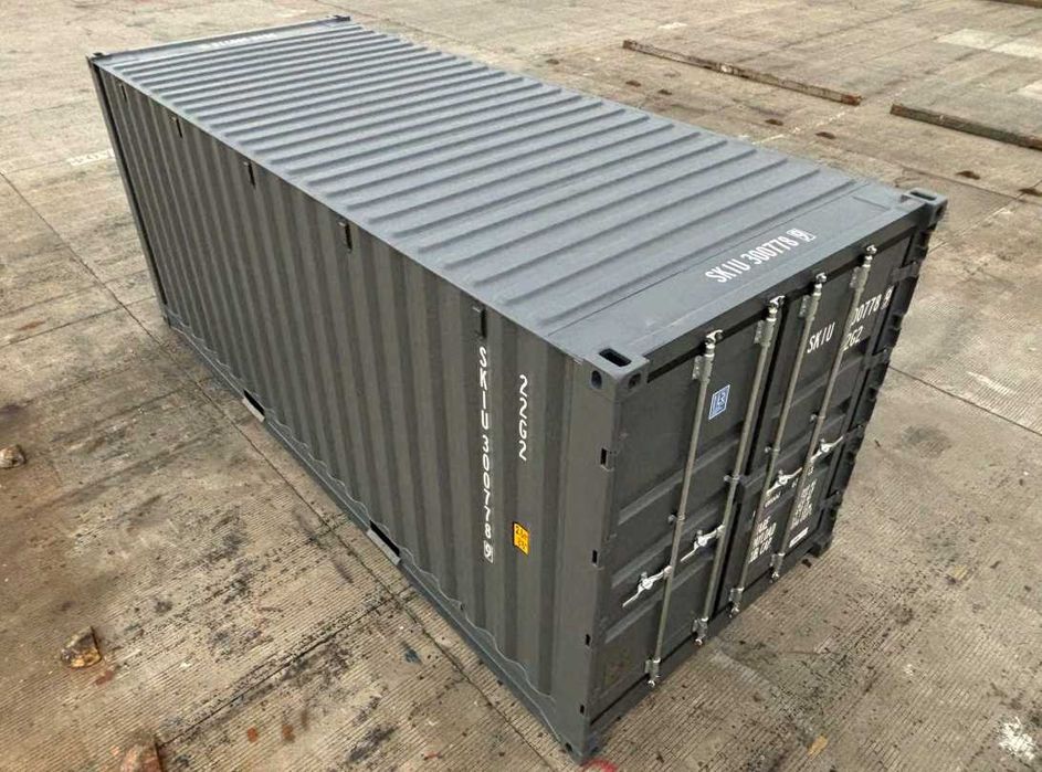Kontener morski 20' Open Side 6 metrowe otwieranie z boku podwójne