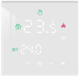 Inteligentny termostat Beok TGW60W-WIFI-WP, do wodnego ogrzewania