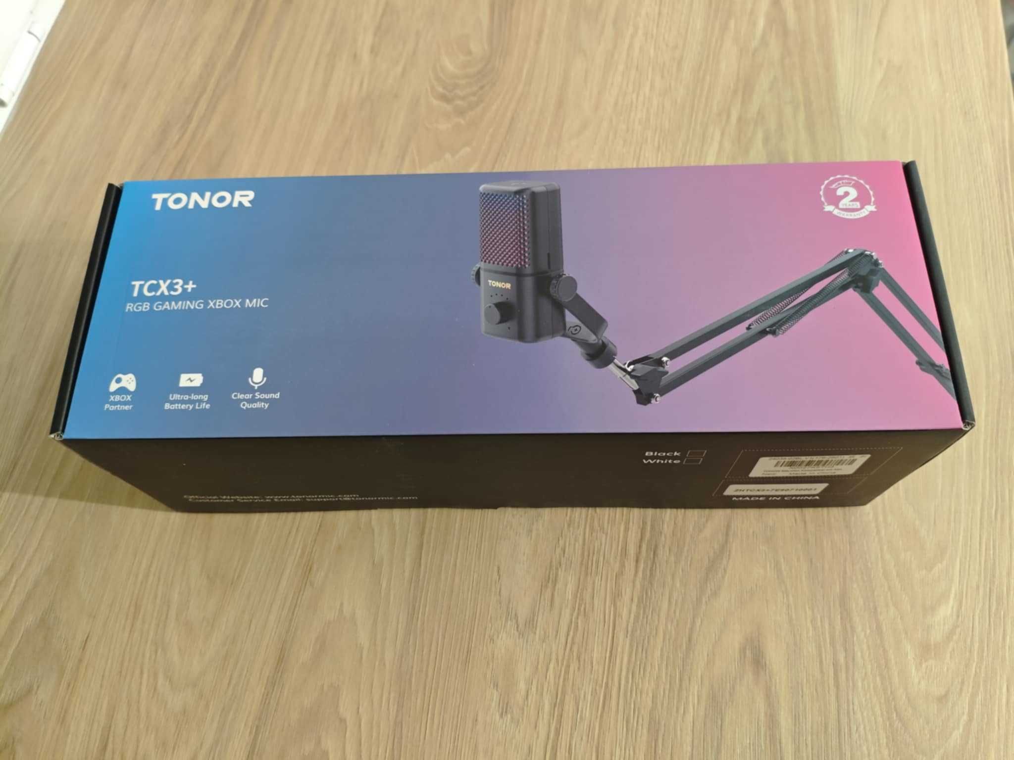 Mikrofon pojemnościowy ze statywem Tonor TXC3 PC/Xbox, NOWY