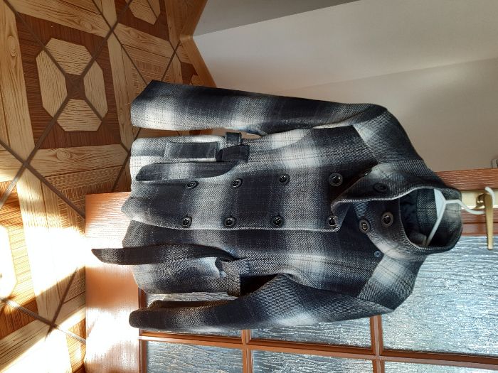 Kurtka damska ocieplana w kratę R XL