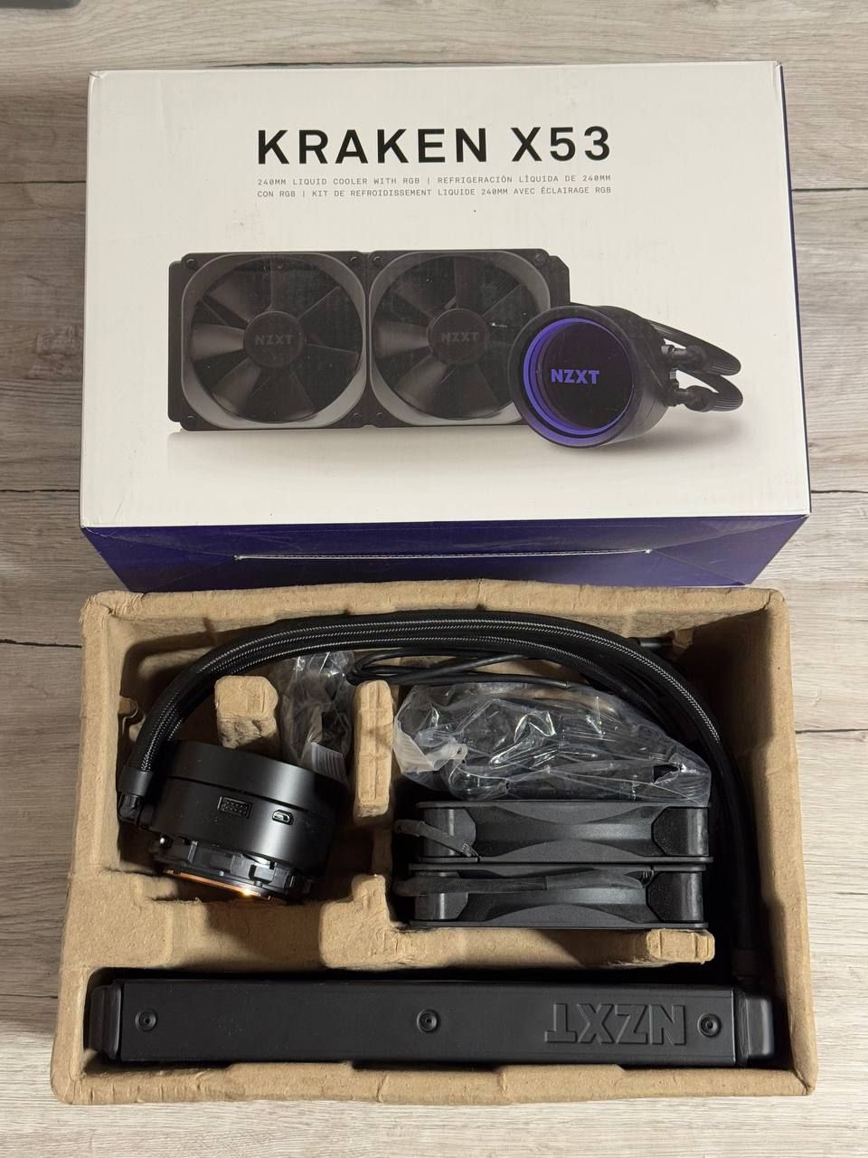 Система рідинного охолодження NZXT Kraken X53 (RL-KRX53-01)