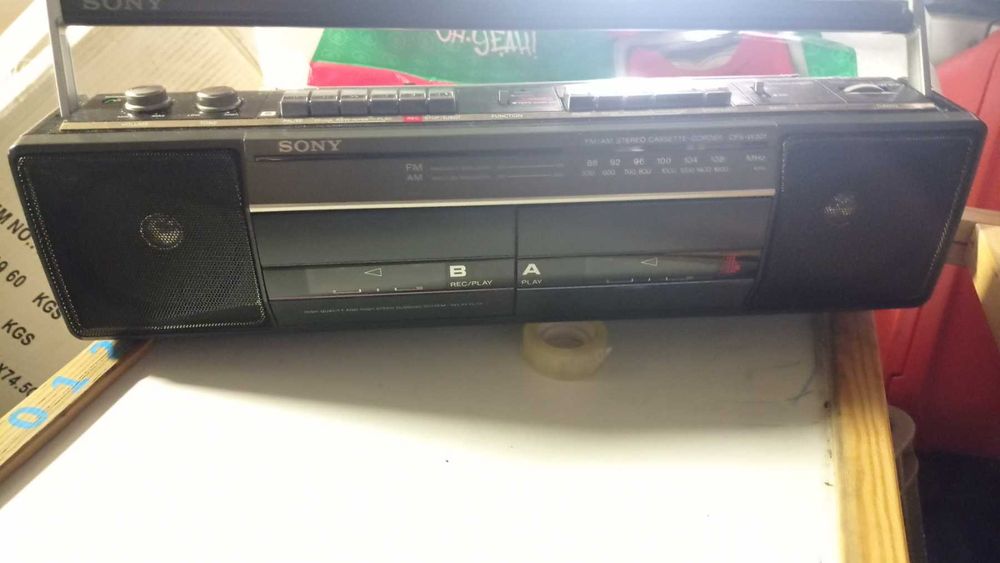Sony програвач касетний
