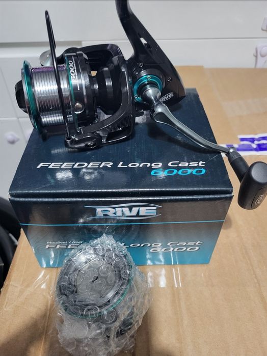 Nowy kolowrotek Rive Long Cast 6000 nie preston colmic sensas