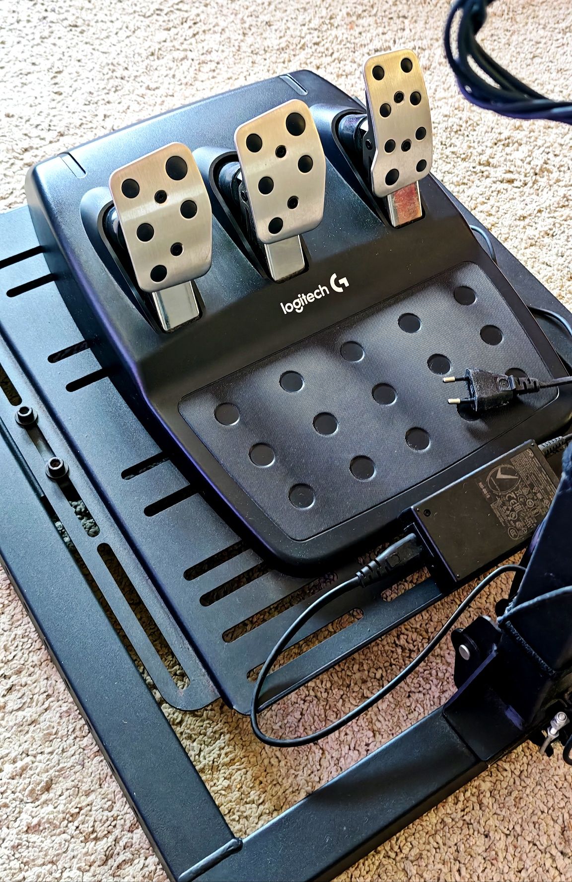 volante logitech g29 + suporte para volante