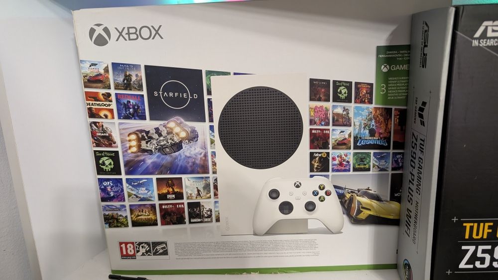 XBOX Series S 512Gb один геймпад з чохлом та акумулятором