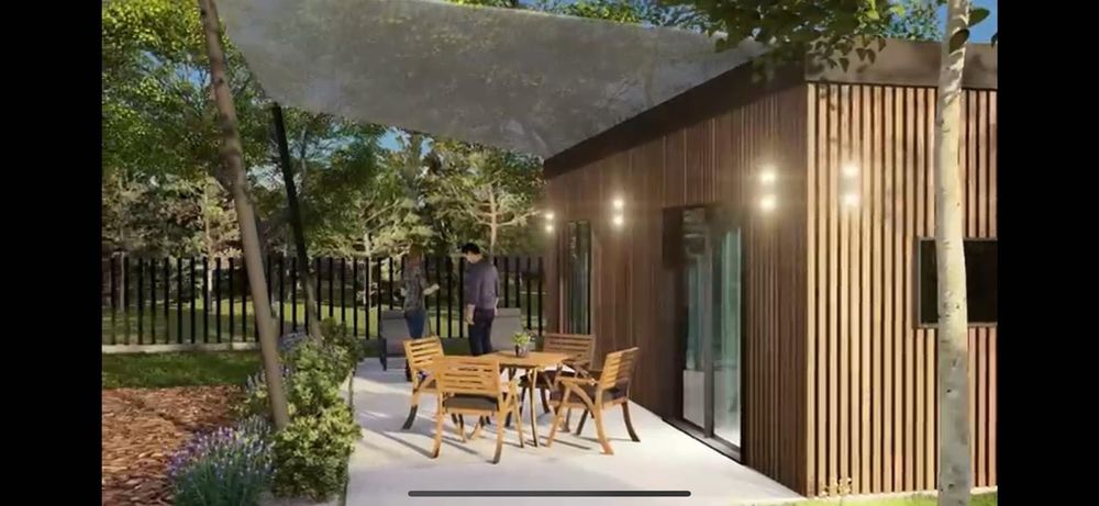 Casa modelar 6mx2,5m