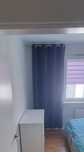 Granatowe zasłony Home&you 140x250 przelotki