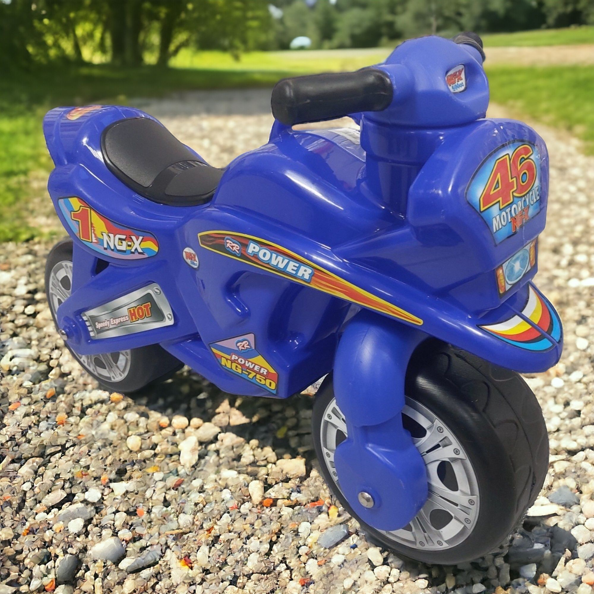 #2970 Jeździk motocykl motor nowy plastikowy scoot ride higwaykick