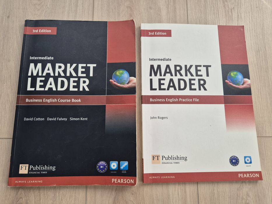 Market Leader 3rd Edition, Course Book oraz Practice File