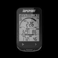 Велокомп'ютер Igpsport BSC100 GPS — чорний. Синхронізація зі Strava, п