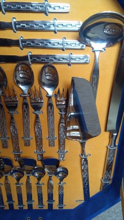 Ogromny zestaw sztućców dla 12 osób 104 szt. !!! POLECAM !!!