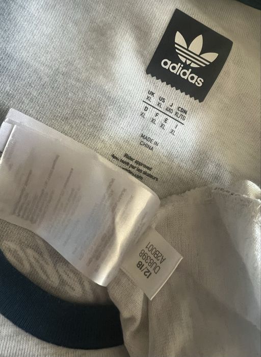 Чоловіча футболка/овершот Adidas Skateboarding L-XL розмір