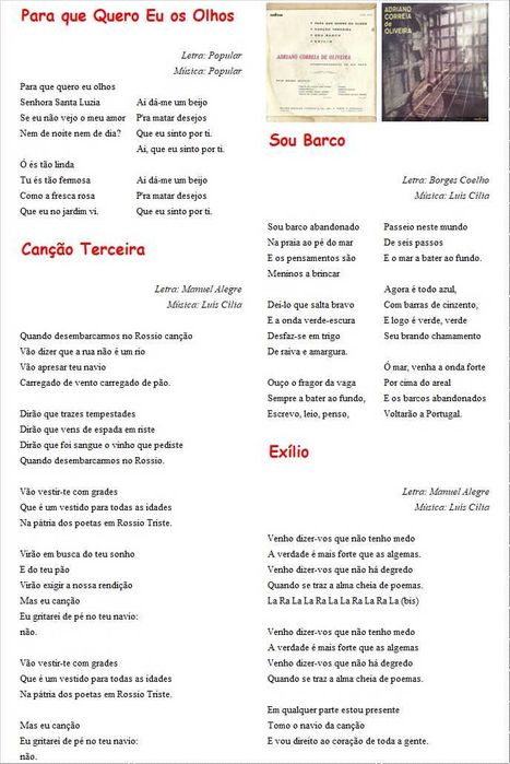 Adriano Correia de Oliveira - - - - - Para Que Quero Eu Olhos - - - EP