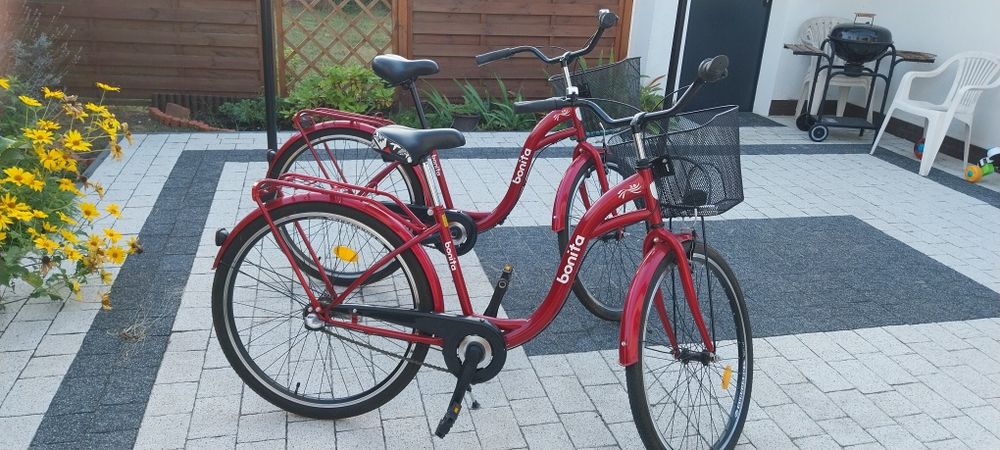 2 rowery trzybiegowe Bonita 26 cali w stanie idealnym