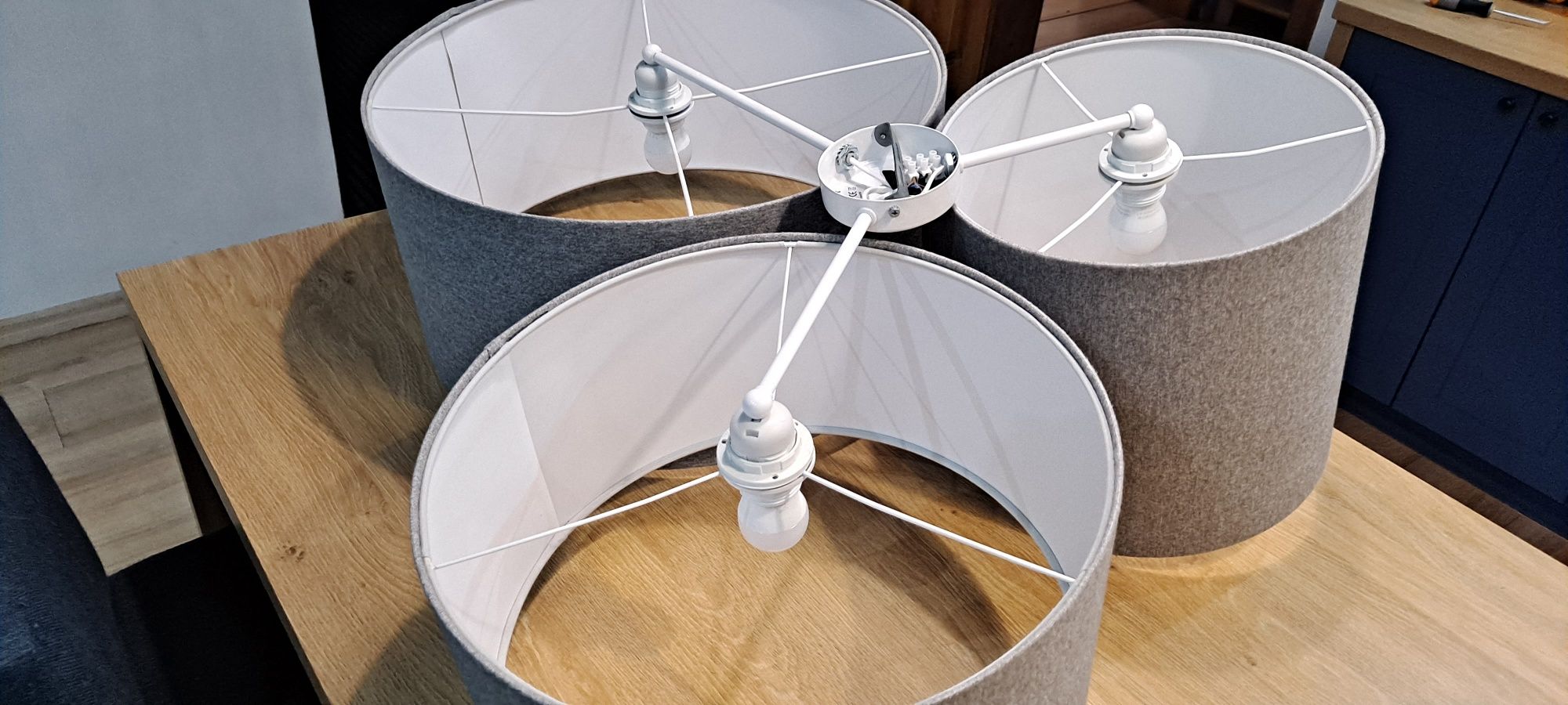 Lampa sufitowa 3-punktowa