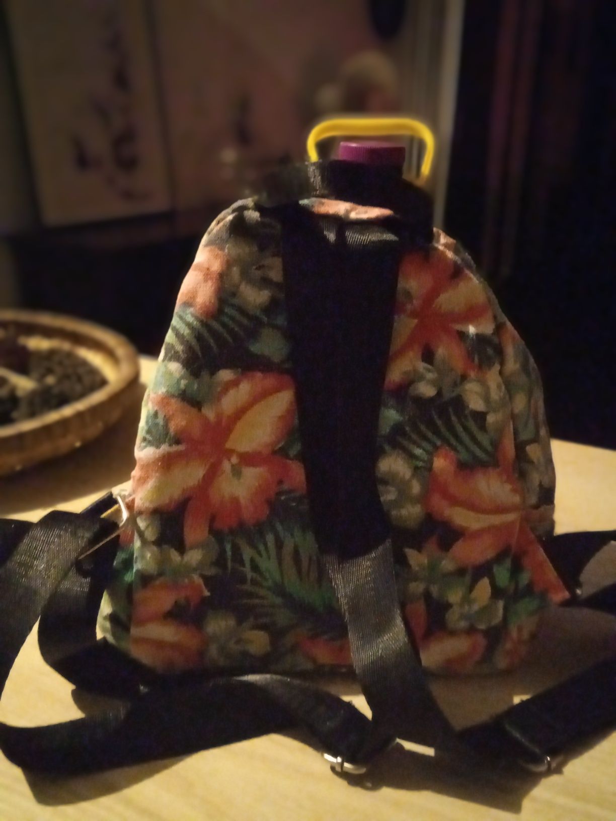 Mochila de menina muito prática