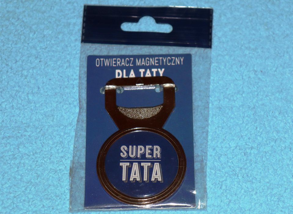 Prezent dla taty otwieracz magnetyczny dla taty super tata