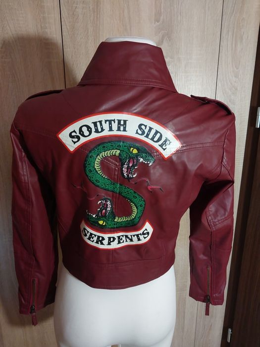 Kurtka skórzana South Side Serpents – rozmiar S