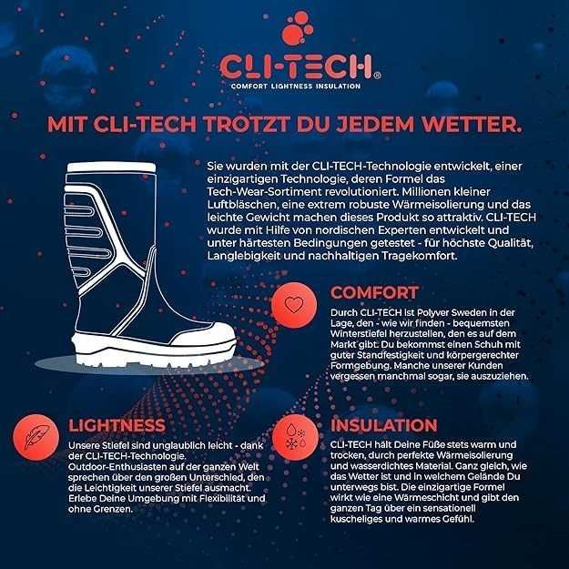 Nowe męskie buty zimowe / śniegowce / kalosze / 41 / Polyver !3633!