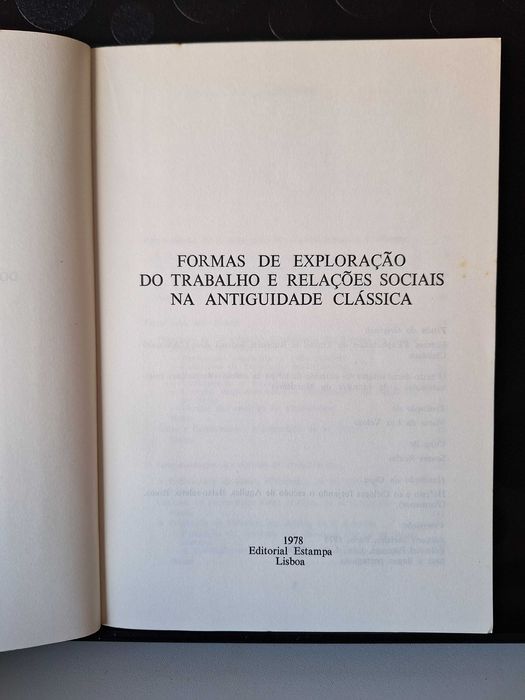 Formas de exploração do trabalho e relações sociais na Antiguidade