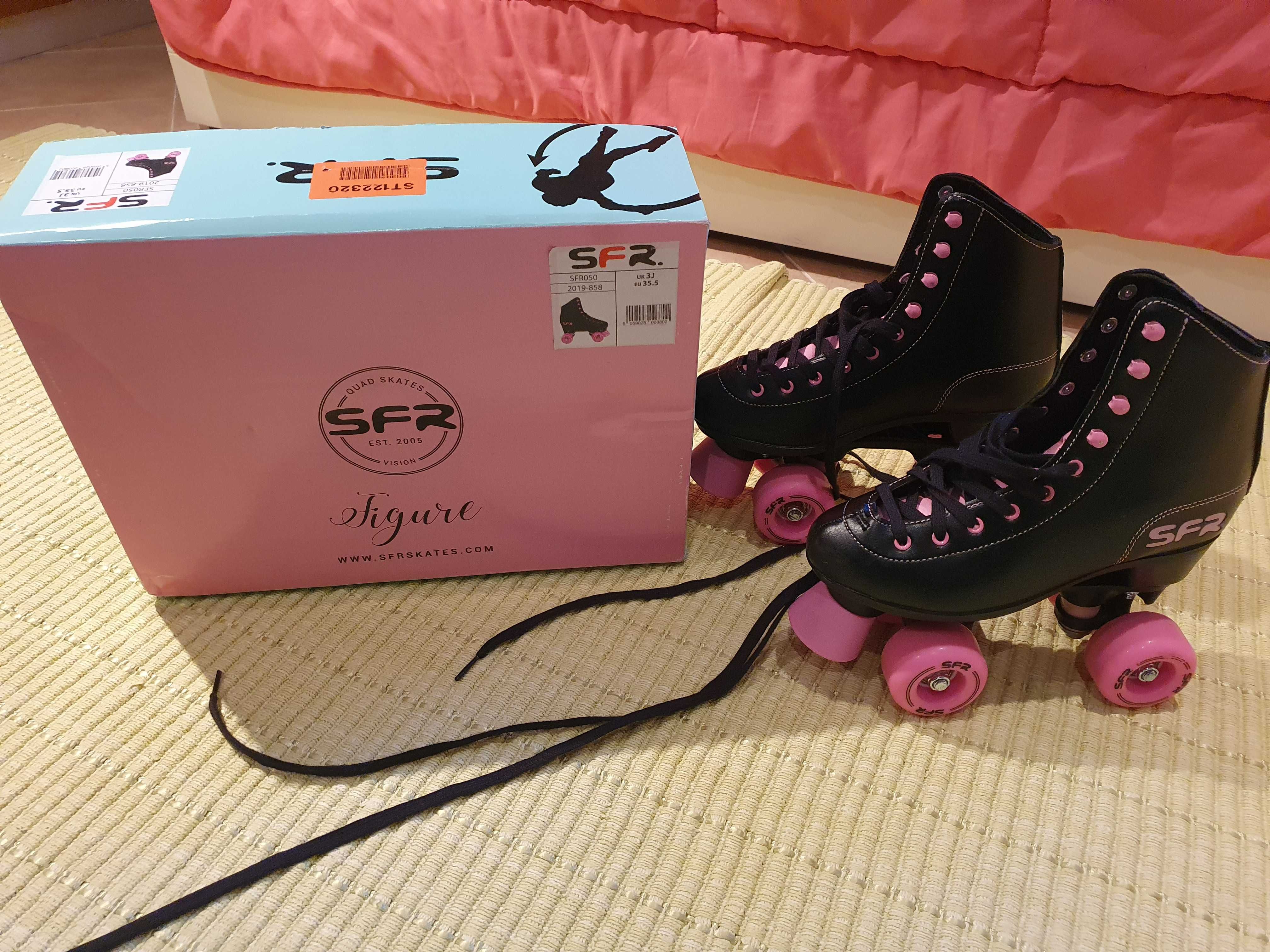 Patins SFR Figure Black Patins 4 Rodas