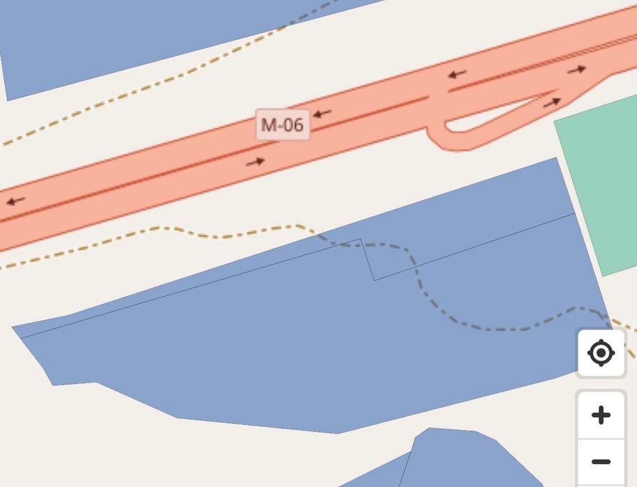 Земельна ділянка 1,63 га Фасадна