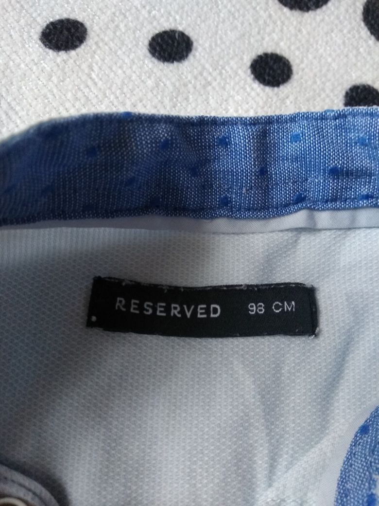 Koszula z długim rękawem stójka jasnoniebieski 98 Reserved
