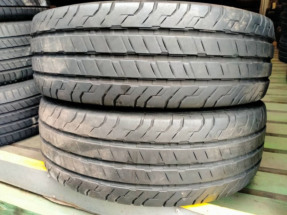 215/65/16C Continental Континенталь 2шт Літо шини б/у