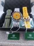 Steeldive SD1975 Yellow – Diver 300M – Tuna Homage  + 2 paski