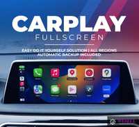 Активация FullScreen Carplay NBT EVO F30 F25 F15 F20 F32 BMW карплей