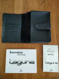 Instrukcja obsługi Renault laguna 1, etui i folder