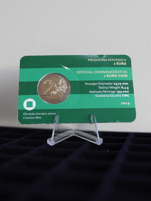 Croácia - Moeda Comemorativa 2 € - Cidade Velha de Varaždin (CoinCard)