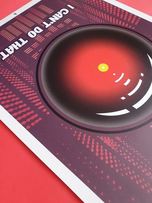 Plakat autorski A3 297x420mm Odysei Grafika, interpretacja, dla kinoma