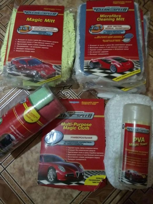 Салфетки для автомобиля новые
