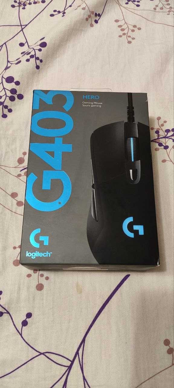 Игровая мышь Logitech G403 практически не использованная