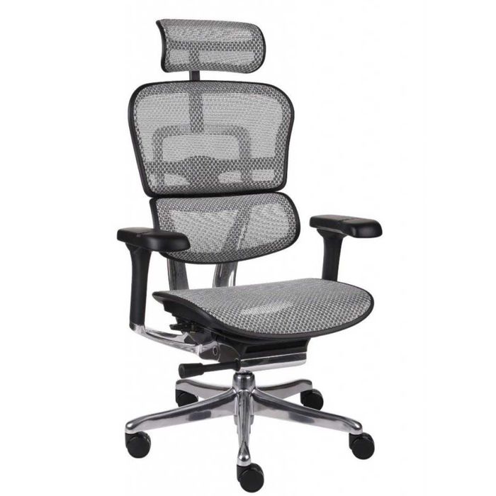 Fotel biurowy Grospol Ergohuman 2 Elite BS Grey - stan indealny