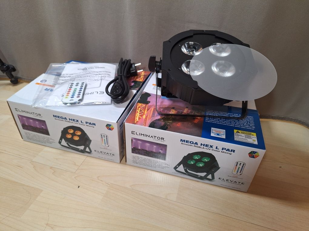 Eliminator MEGA HEX L PAR (ADJ) reflektor 4x20 LED faktura FV