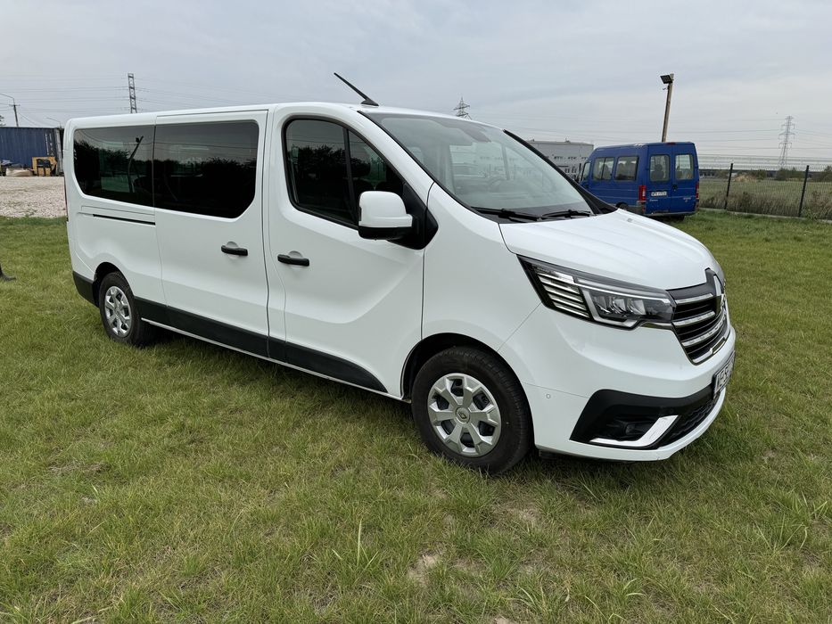 Wynajem Renault Trafic 9 osob 2024r long od 249zl/doba