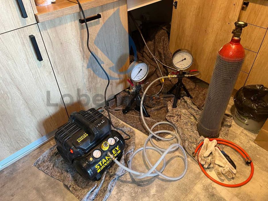 Lokalizacja wycieku, badanie instalacji wodnej i grzewczej, termowizja