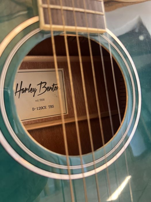 Guitarra Acustica Harley Benton com pickup