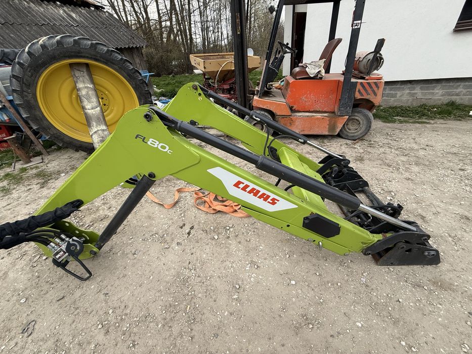 Ładowacz czołowy tur claas fl80 c mailieux mx
