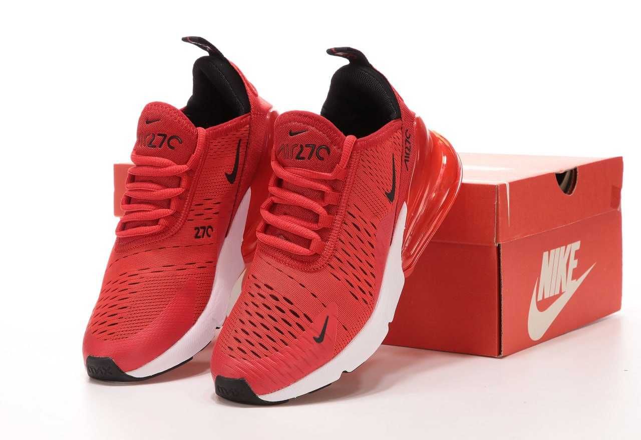 Женские красные кроссовки Nike Air Max 270 кросівки найк аир макс 270