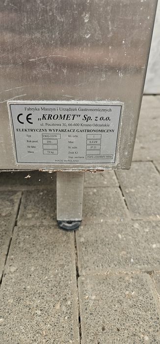 Wyparzacz gastronomiczny Kromet
