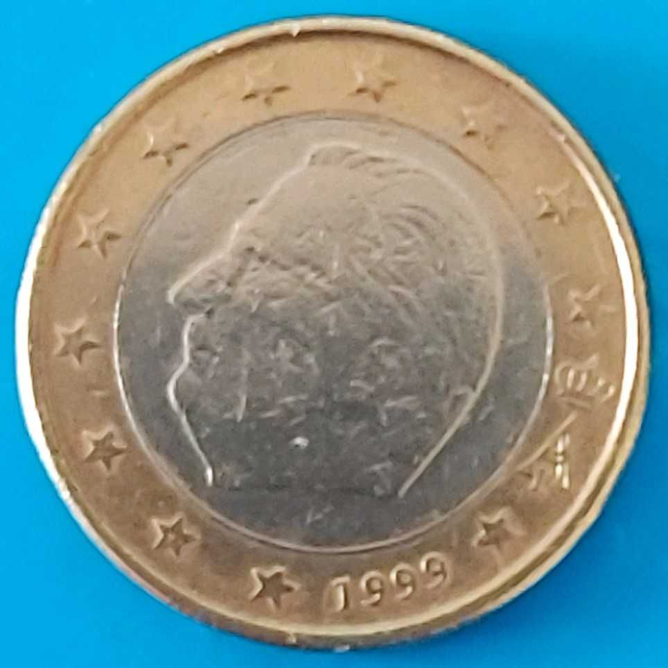 1 Euro de 1999 da Bélgica, Alberto II