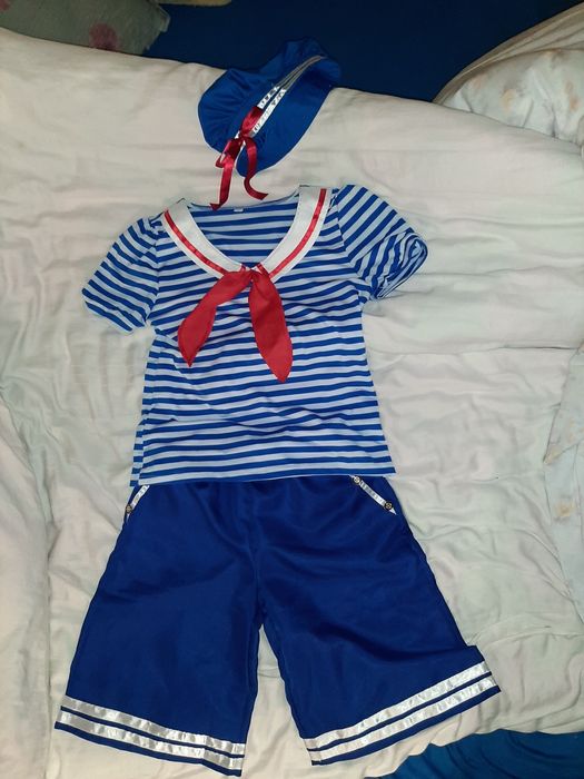 Карнавальный костюм Морячка, Матроска  от 11-15 лет